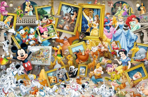 PUZZLE DISNEY MICKEY CA ARTIST 5000 [1]
