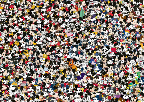 PUZZLE DISNEY MICKEY MOUSE CHALLENGE 1000 [1]