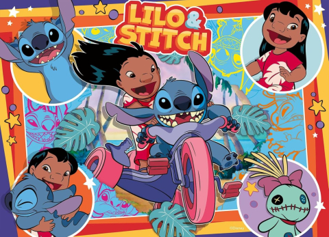 PUZZLE DISNEY STITCH 4X100 [4]