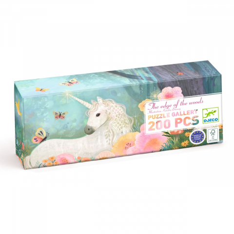 Puzzle copii - Puzzle galerie La marginea padurii, Djeco