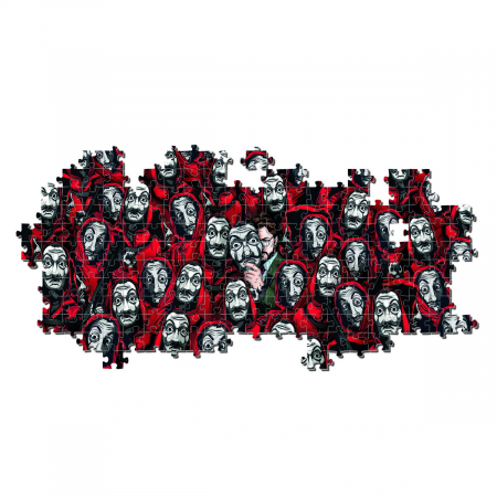 Puzzle impossible la casa de papel 1000 de piese clementoni [2]