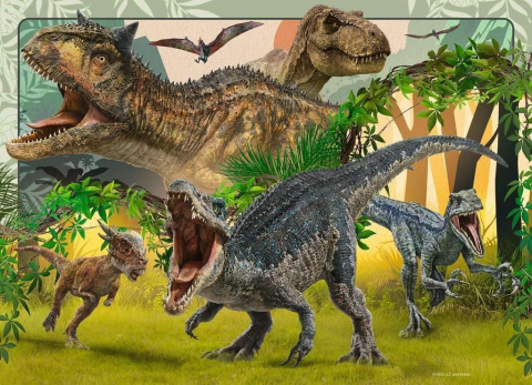 PUZZLE JURASSIC WORLD BUMPER PACK 4X100 [5]