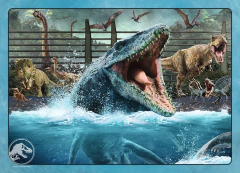 PUZZLE JURASSIC WORLD BUMPER PACK 4X100 [2]