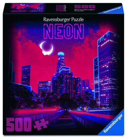 Puzzle personaje - PUZZLE LOS ANGELES NEON 500