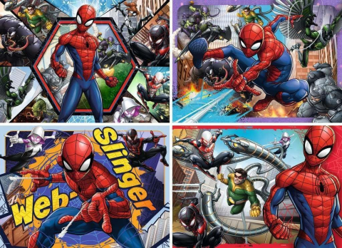 PUZZLE MARVEL SPIDER MAN 4X100 [1]