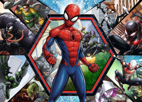 PUZZLE MARVEL SPIDER MAN 4X100 [5]