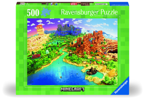Jocuri si articole copii - PUZZLE MINECRAFT 500