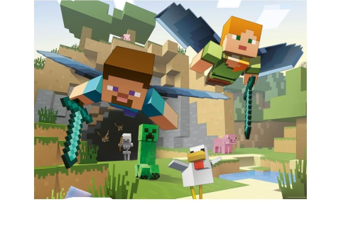 PUZZLE MINECRAFT AVENTURI 200 XXL [1]
