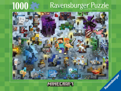 PUZZLE MINECRAFT MOBS 1000 [4]
