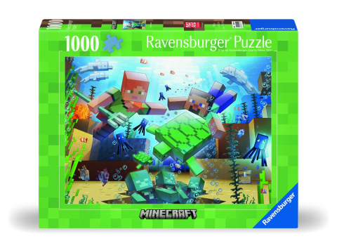 Jocuri si articole copii - PUZZLE MINECRAFT MOSAIC 1000