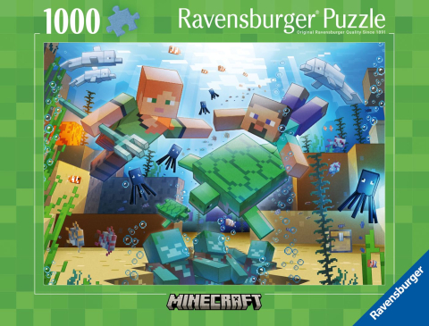 PUZZLE MINECRAFT MOSAIC 1000 [4]