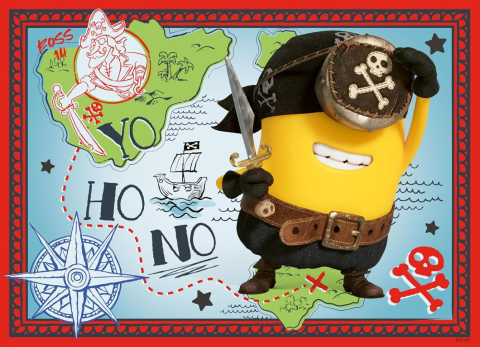 PUZZLE MINIONI SI MONSTRII 4X100 [2]