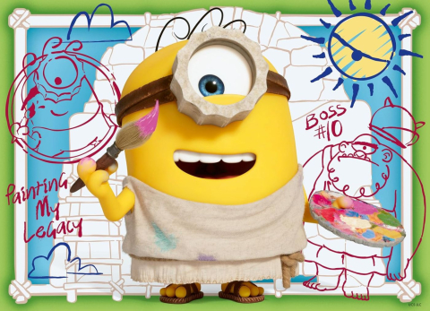 PUZZLE MINIONI SI MONSTRII 4X100 [3]