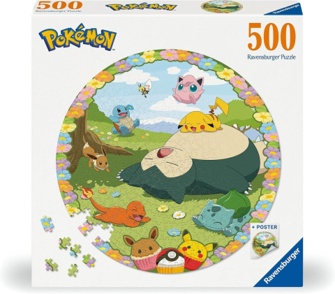 Puzzle - PUZZLE POKEMON 500 CU POSTER