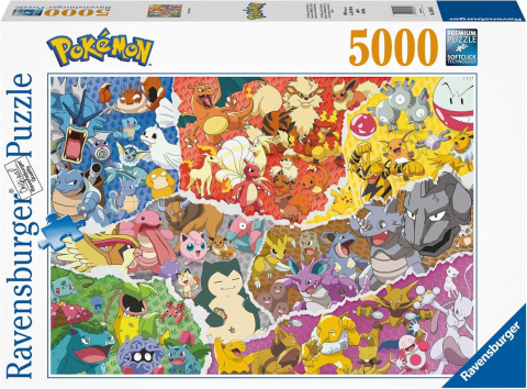 Puzzle - PUZZLE POKEMON 5000