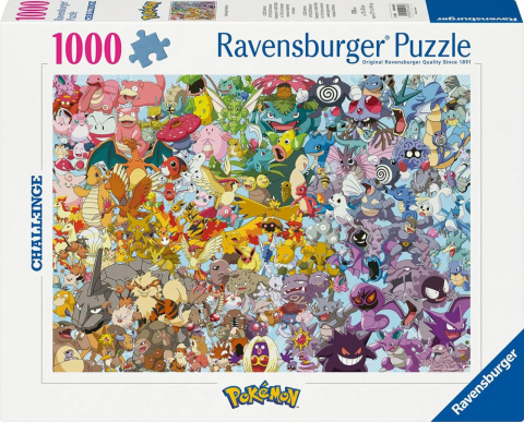 Puzzle - PUZZLE POKEMON CHALLENGE 1000