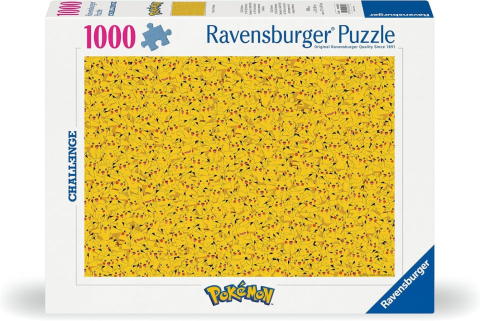 Puzzle - PUZZLE POKEMON PIKACHU CHALLENGE 1000