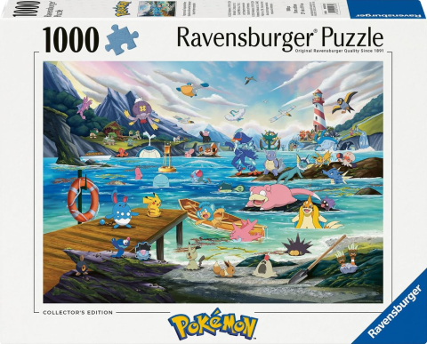 Puzzle - PUZZLE POKEMON VAPOREON SI MAREA CALDA 1000