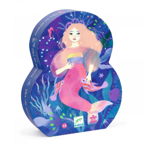 Puzzle Sirena Ella, Djeco [2]