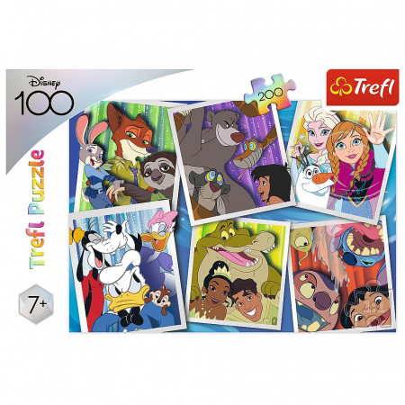 Puzzle Trefl 100 Disney Minunata Lume  [2]