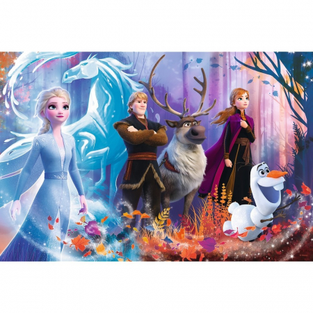 Puzzle Trefl 100 Frozen 2 - Lumea Magică  [1]