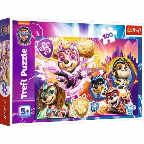Jocuri si articole copii - Puzzle Trefl 100, Patrula Cățelușilor - Echipa