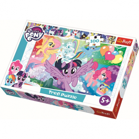 Jocuri si articole copii - PUZZLE TREFL 100 PIESE FETE