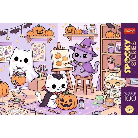 PUZZLE TREFL 100 POVESTI INFRICOSATOARE MICUL ATELIER DE MAGIE [2]