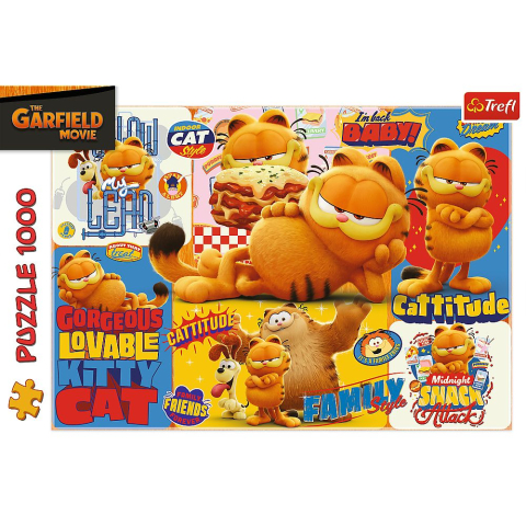 PUZZLE TREFL 1000 AVENTURILE LUI GARFIELD [2]