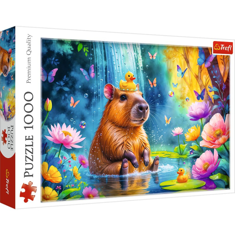 Puzzle copii - PUZZLE TREFL 1000 CAPYBARA