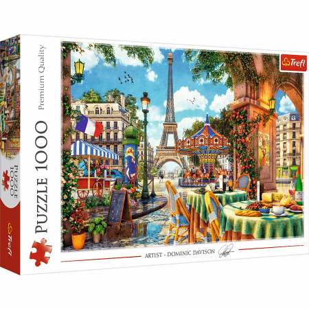 Puzzle Trefl adulti - Puzzle Trefl 1000 Dimineața Pariziană 