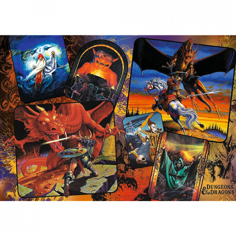 Puzzle Trefl 1000 - Dungeons & Dragons [1]