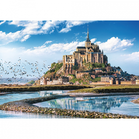 Puzzle Trefl 1000 Mont Saint Michel [1]