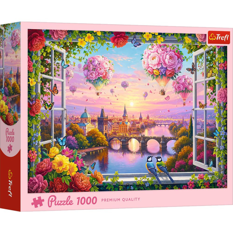 Puzzle personaje - PUZZLE TREFL 1000 O RESPIRATIE DE IUBIRE