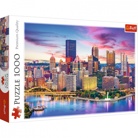 Jocuri si articole copii - Puzzle Trefl 1000 - Pittsburgh