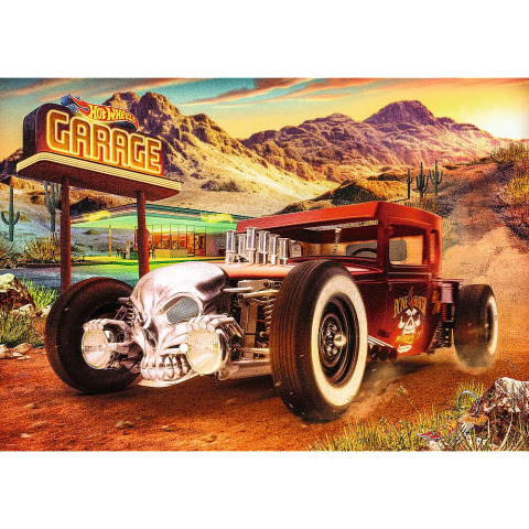 PUZZLE TREFL 1000 PREMIUM PLUS HOT WHEELS BONE SHAKER [1]