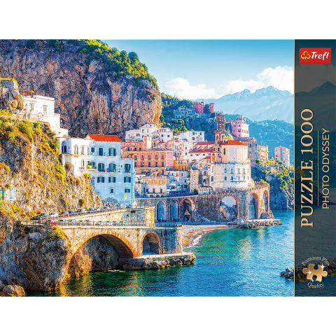 PUZZLE TREFL 1000 PREMIUM PLUS PHOTO ODYSSEY AMALFI ITALIA [2]