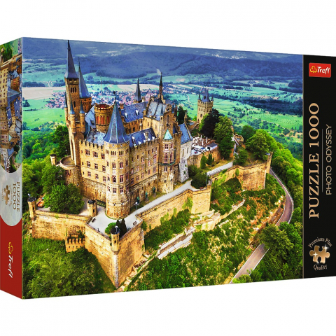 Puzzle copii - PUZZLE TREFL 1000 PREMIUM PLUS PHOTO ODYSSEY CASTELUL HOHENZOLLERN GERMANIA