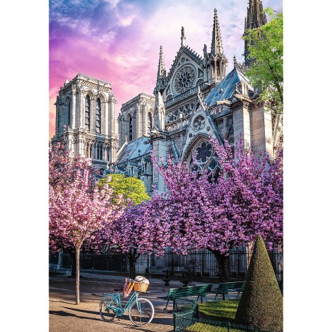 PUZZLE TREFL 1000 PREMIUM PLUS PHOTO ODYSSEY CATEDRALA NOTRE DAME PARIS [1]
