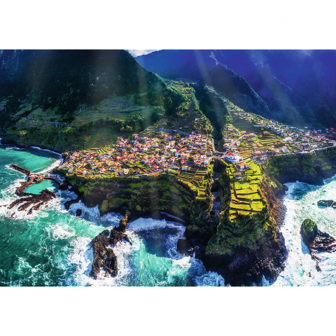 Puzzle Trefl 1000 Premium Plus Photo Odyssey Insula Madeira Portugalia [1]