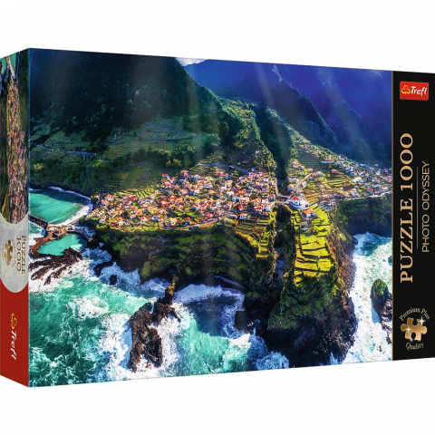 Puzzle copii - Puzzle Trefl 1000 Premium Plus Photo Odyssey Insula Madeira Portugalia