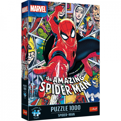 Jocuri si articole copii - PUZZLE TREFL 1000 PREMIUM PLUS SPIDER MAN