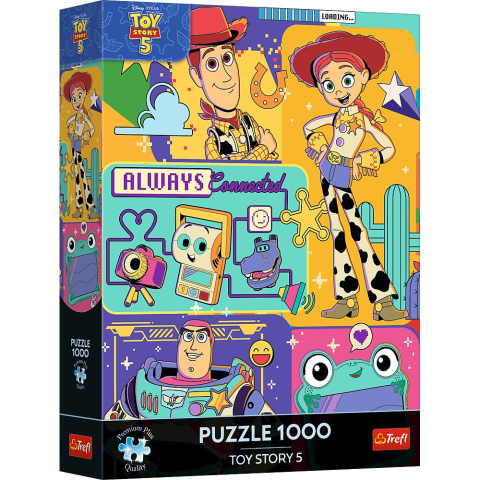 Puzzle personaje - PUZZLE TREFL 1000 PREMIUM PLUS TOY STORY 5
