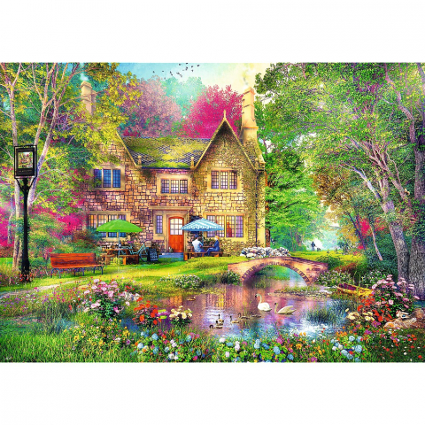 PUZZLE TREFL 1000 RAIUL DIN PADURE [1]