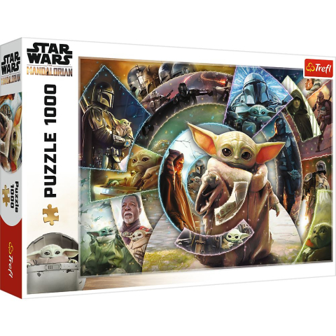 Puzzle personaje - PUZZLE TREFL 1000 STAR WARS CALATORIA LUI GROGU