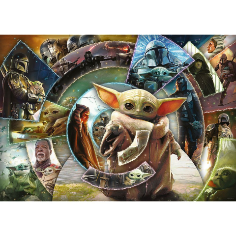 PUZZLE TREFL 1000 STAR WARS CALATORIA LUI GROGU [1]