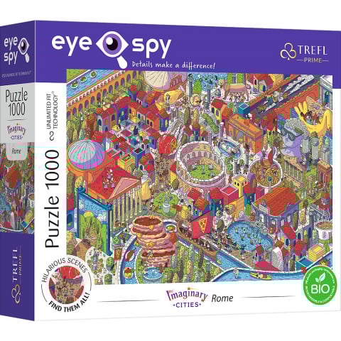 Puzzle copii - Puzzle Trefl 1000 Uft Eye Spy Roma