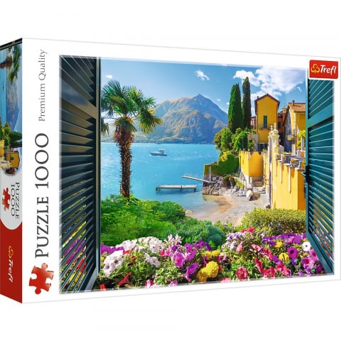 Jocuri si articole copii - PUZZLE TREFL 1000 VEDERE LACUL COMO