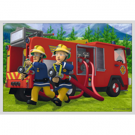 Puzzle Trefl 10 în 1 Pompierul Sam - Salvările Pompierului Sam [6]