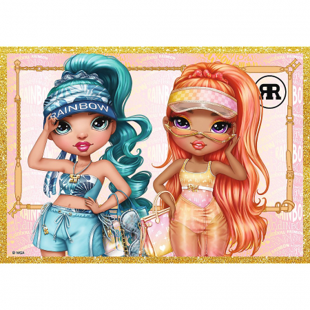 Puzzle Trefl 10in1 Rainbow High Păpușile Fashion  [2]